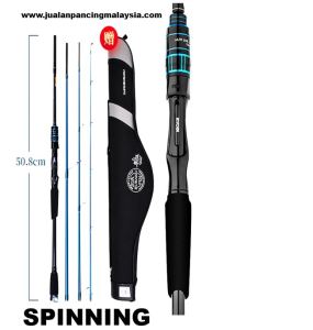 Ryobi Num One High Carbon 4 Pieces Travel Rod Fuji Ring Malaysia Ready Stock