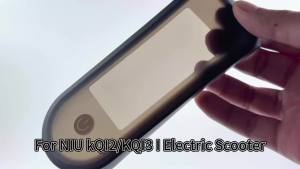 Ốp Bảo Vệ Màn Hình Xe Tay Ga Điện Niu KQi2 KQi3 Bằng Silicon Chống Nước Phụ Kiện Xe Tay Ga