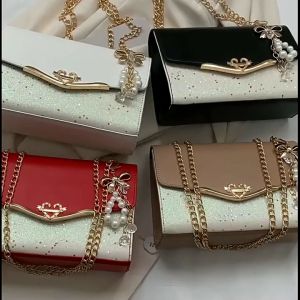 Fashion Korean style ladies Womens Elegant Chain Sling Bag Shoulder messenger coin purse female bag