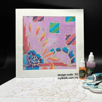 DIY Batik Painting~ total 70 Design! suitable for personal office or school ! easy to paint in any occasion #myBatik