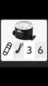 Bộ Đèn Pha Và Đèn Hậu 6 Chế Độ Có Thể Sạc Lại Bằng USB Để Đạp Xe Ban Đêm - Phụ Kiện Đèn Lồng Phía Trước Xe Đạp Chống Nước