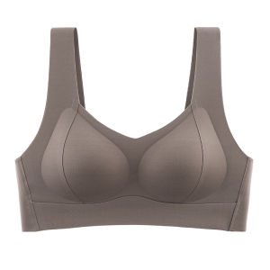 Miiow | Lifting Sports Bra Vest Style Seamless Wireless Bra For Women Youthful Full Cup Nylon Fabric Breathable Comfortable Underwear