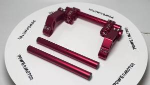 Motorcycle 7/8" 22mm CNC Handlebar Removable Adjustable Steering Handle Bar 125cc Pit Dirt Bike Motocross Scooter Accessories
