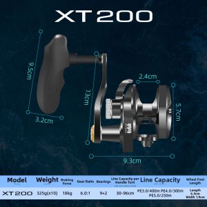 Nilure | Sea Fishing Slow Jigging Reel Long Arm Full Metal