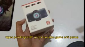 Cooling Fan HP Radiator Kipas Pendingin HP Live - Handphone Gaming Anti Panas