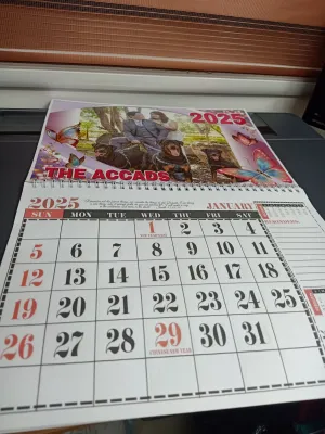 PERSONALIZED 2025 CALENDAR A3 size