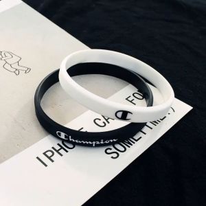 MIMOON ง่ายๆ ซิลิโคน สร้อยข้อมือ ยุโงปาก 8 มิลลิเมตร เว้า เติม มีหลายสี ตัวเลือก สำหรับทั้งชายและหญิ่น