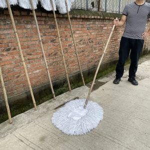 Outdoor Cleaning Broom Plastic Thread Sweeping Tool for School Property Maintenance Big Broom Household Floor Cleaning Tool