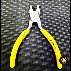 คีมหนีบตะขอ คีมหนีบห่วงพระ งานคุณภาพหนีบเบามือ KINZO No.909 (ปากเรียบ)