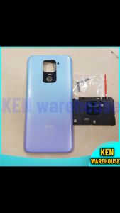 Nắp lưng điện thoại Redmi Note 9 có kính cam nút nguồn nút âm lượng - KEN warehouse