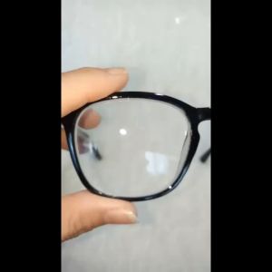 Kacamata Dewasa Minus -0.50 s/d -4.00 Untuk PRIA WANITA Bingkai Kotak Besar Warna Hitam Lensa MIOPIA Cekung - BISA COD