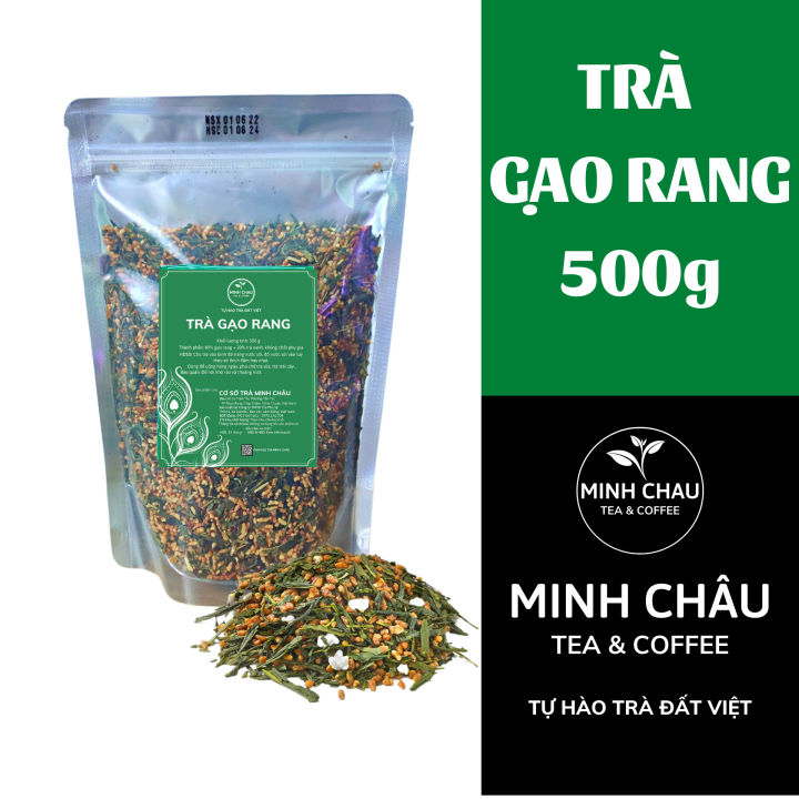 Trà Gạo Rang Minh Châu 500g