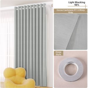 Gagaku | Custom No-Drilling Full Blackout Curtains for Bedroom and Living Room