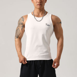 Sport Fitness Sleeveless Vest Male Slim Fit Amplifying