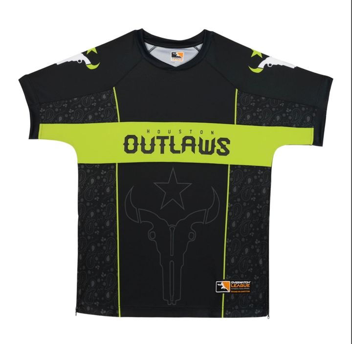 Jersey kaos Olahraga Team Esport Houston outlaws Big Size