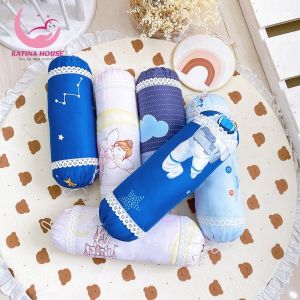 Gối ôm cho bé Katina House 40cm gòn lông vũ êm ái vải Tencel mềm mát phù hợp 0-1t