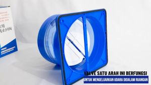 MATSUNAGA 6 INCH INLINE DUCT CHECK VALVE