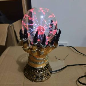 Deluxe Celestial Crystal Ball Scene Layout Magic Hand Electrostatic Ion Lightning Magic Serve