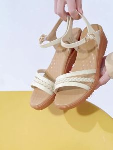 Reddragonfly | Cross Strap Mid-aged Women Summer New Style Sandals