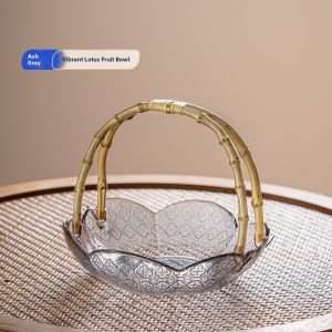 BOANG | Crystal Glass Fruit Plate