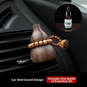 BAIMUER | Car Diffuser Wooden DIY Fragrance Bottle