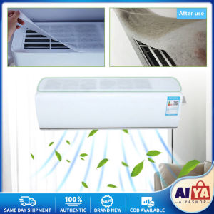 10pcs Aircond Filter Anti-dust Filter Cotton Primary Non-Woven Fabric Air Filter Mat Air Conditioning Filter Cotton Dust-Proof Cotton Air Inlet Cotton