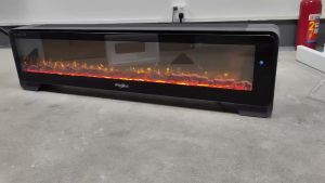 Máy sưởi 3D công nghệ sưởi Graphene màn hình than củi sống động công suất 2200W Whirlpool (thương hiệu Mỹ)