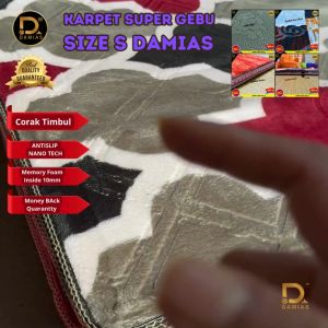 Karpet Ready Stock Gebu Untuk Ruangan Solat Saiz S ( 1900M M X 900 MM )