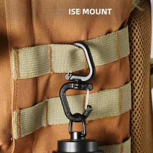 ISE MOUNT | Double Rotatable Plastic Steel Hook