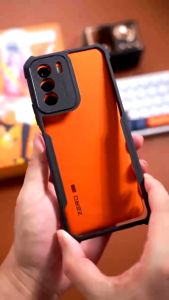 Promo Case Infinix Zero 30 4G / Infinix Zero 30 5G 2023 / Infinix Smart 6 Plus 2022 + Holder Ring Premium Armor Fusion Shockproof Transparent