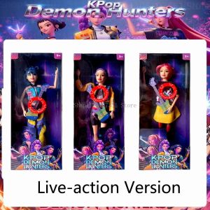 Amine Periphery Demon Hunters Live-Action Music Version/amime Music Version Collectible Doll Christmas Gift for Fans