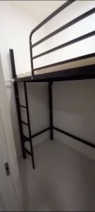 Helper loft bed customize Singapore/bomb shelter/utility room loft bed +mattress customize