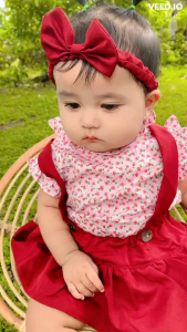 Baju Bayi Perempuan 6 12 Bulan Salsa Set