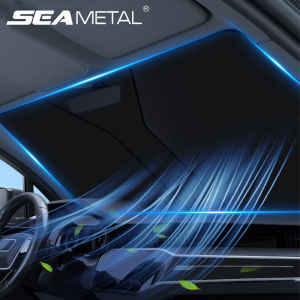 Folding Car Sunshades Heat insulation Car Sun Visor UV Resistant for Most Cars