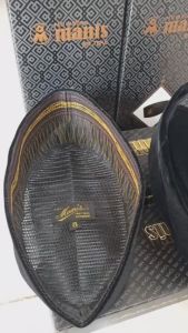 [COD] PECI SONGKOK HITAM POLOS DEWASA MANIS AC SILANG DAN BULAN SABIT BELUDRU TERBARU SALE