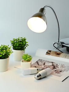 YOWXII LED Light Cylindrical Bulb E27 Thread For Room 50W Energy Saving Super Bright LED Light Bulb