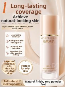 Peachs Secret | Long-lasting Cover Foundation Moisturizing