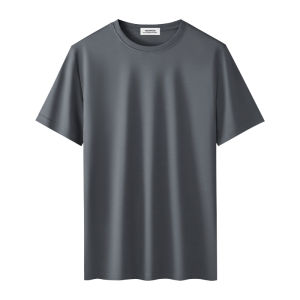 Áo thun MiiOW Cat Person cho nam làm bằng cotton tay ngắn cổ tròn dáng rộng