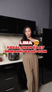 NIKITA Rice Cooker 808 – Magic Com LKL 3in1 | 1.8L | Teflon Anti Lengket | Pemanas 3D |  Nasi Pulen