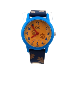 Q&Q RUBBER WATCH 10 BARS V23A-004VY^