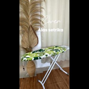 PANE SERIES Cover Meja Setrika Isi Busa 1cm Sarung Papan Meja Setrika Krisbow Stora