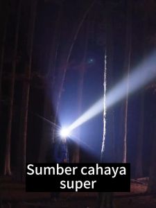 Cahaya putih/kuning paling terang☀Senter Cas Super Terang Kepala Anti Air Jarak Jauh 100Watt Tahan 300 Jam Super LED Baterai Lithium Super Terang Paling Terang Senter Tahan Air Terang Jarak Jauh Senter Kepala Super Terang Led Jarak Jauh Tahan Air