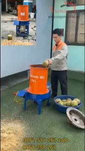 Máy nghiền vỏ dừa làm giá thể trồng nấm
