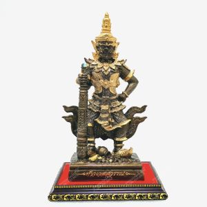 ท้าวเวสสุวรรณ เทพแห่งคลังสมบัติ ฐาน 4.5 นิ้ว เนื้อแร่เหล็กน้ำพี้ คุ้มครอง ปัดเป่าอัปมงคล เสริมโชคลาภค้าขาย-รุ่งเรือง