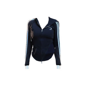 สลิมฟิต มีฮู้ด คาร์ดิเกน เสื้อสเว็ตเชิ้ต ผู้หญิง ฤดูใบไม้ร่วง แฟชั่น สตรีทสไตล์ Three Stripe น้ำหนักเบา หลากหลาย แจ๊กเก็ต