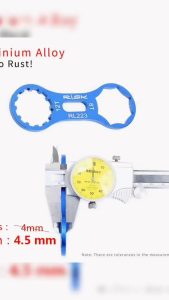 RISK Aluminum Bicycle Front Fork Repair Tool For XCR/XCT/XCM/RST MTB Bike Front Fork Cap Wrench Disassembly Tools