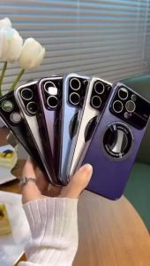 CASE HANDPHONE PREMIUM IPHONE 15 / 15 PRO / 15 PRO MAX / 15 PLUS WITH CAMERA LENS GLASS