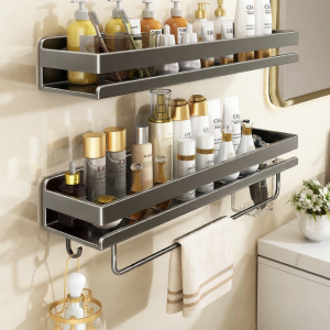 SHENFAN | Suction Wall Mounted Bathroom Storage Rack