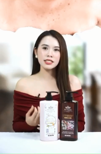 Sữa tắm tinh chất Collagen hương nước hoa NS Organic Collagen Perfume Shower Gel 750ml (dưỡng ẩm giúp da căng mịn thư thái lưu hương trên 2 giờ) 2Trucos