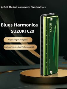 Blues 10 Hole Harmonica C20 Paddy